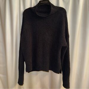 UGG Black Women's Cowl Neck Sweater